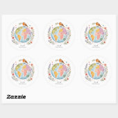 Knus Cottagecore Aarddag Ronde Sticker (Vel)