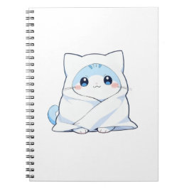 Knus Dekentje Kitten Kawaii Cute Kat Design Notitieboek