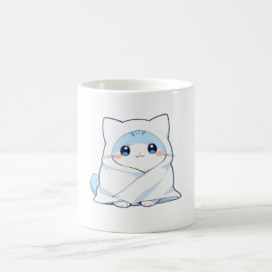 Knus dekentje kitten kawaii Cute kat ontwerp Koffiemok