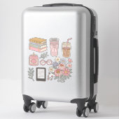 Knus Esthetisch Stickerpakket Digitaal Planner Cli Sticker (Koffer)
