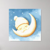 Knus gebreid slaapje Wasmond Canvas Afdruk (Voorkant)