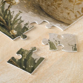 Knus Groen Goudhete Cacaomarshmallows Legpuzzel (Zijkant)