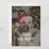 Knus & Helder Rustieke Kerstkaart voor Familie (Voorkant)