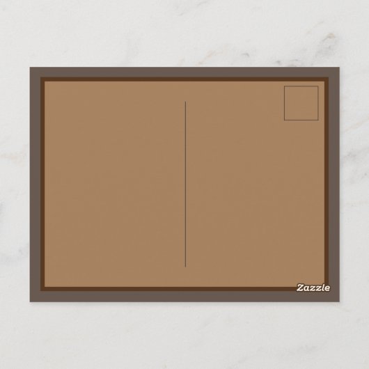 Knus Herfst Das Kunst Ansichtkaart Briefkaart (Achterkant)