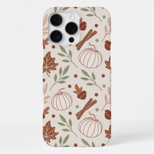 Knus herfst telefoonhoesje iPhone hoesje (Achterkant)