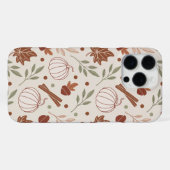 Knus herfst telefoonhoesje iPhone hoesje (Achterkant horizontaal)
