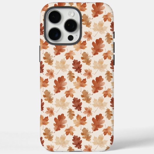 Knus Herfstblad Patroon Case-Mate iPhone Case (Achterkant)
