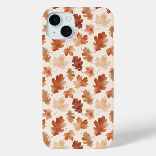 Knus herfstbladpatroon Case-Mate iPhone case (Achterkant)