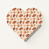 Knus herfstbladpatroon notitieboek (Achterkant)