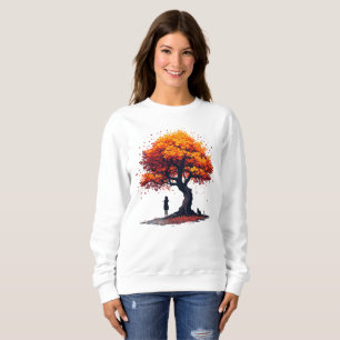 Knus Herfstboom Lange Mouwen • Herfstgezel Trui