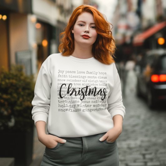 Knus Kerst Sweatshirt, Kerstcadeaus voor haar Trui