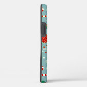 Knus Kerst Wonderland Patroon ❄️🎁 Festive Case-Mate iPhone Case (Achterkant / Rechts)