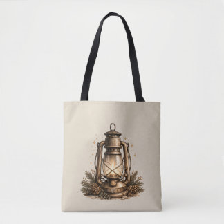 Knus Kerstlantaarn Tote Bag