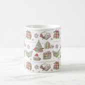 Knus Kerstmis Boekliefhebber Koffiemok (Center)