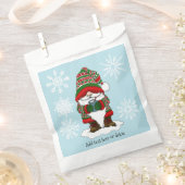 Knus Kerstmis Groen Rode Gnoom Winter Schattig Bedankzakje (Geknipt)