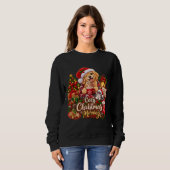 Knus Kerstmorgen Nostalgische Hond & Kat Winter Trui (Voorkant volledig)
