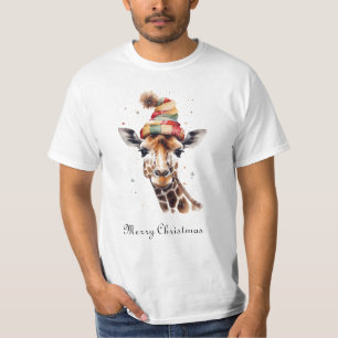 Knus Kerstsafari, op maat gemaakt T-shirt