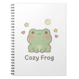Knus kikker notitieboek Cute Kawaii dagboek