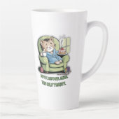Knus Kitten met Koffie en Cake – Grappige Kat Latte Mok (Rechts)