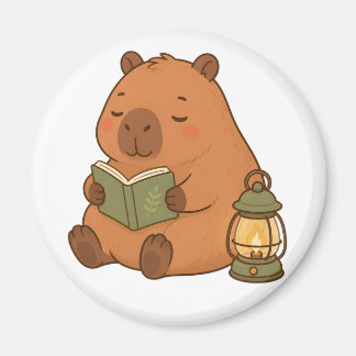 Knus Lees Capybara Lantaarn Kawaii Koelkastmagneet Magneet