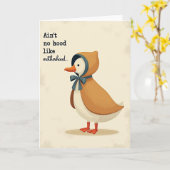 Knus Moederdag kaart (Gele Bloem)