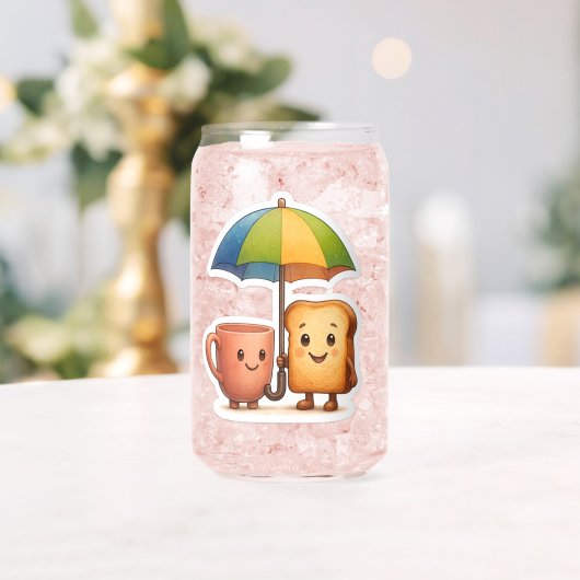 Knus Ochtend Duo ☕🍞 Blikvorm Glas (Insitu (Huwelijk))