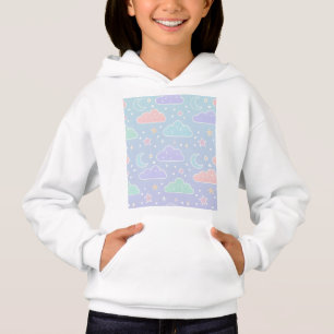 Knus pastelwolk aesthetic hoodie