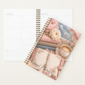 Knus Regenachtige Dag Bloem Planner Bewerkbaar (Display)