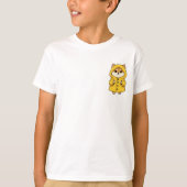 Knus Regenjas Puppy Kinderen T-shirt (Voorkant)