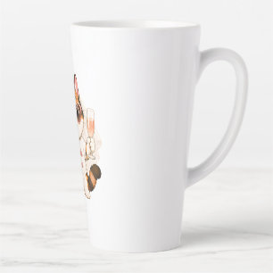 Knus Schattige Lapjeskat Bruid te zijn Latte Mok