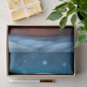 Knus sfeervol kerstscene krans rustiek tissuepapie tissuepapier (Geschenk)