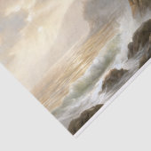 Knus Strandhuis Gloed Decoupage Tissuepapier (Detail)