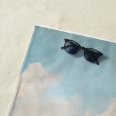 Knus Strandhuis in Waterverf  Strandlaken (In situ)