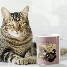 Knus Tabby Roze Vaderdag Koffiemok