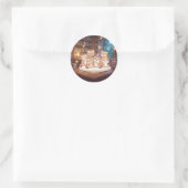 Knus Tijgerverhalen Bibliotheek Sticker (Tas)