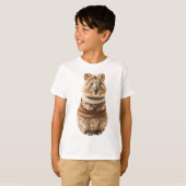 Knus Trui Quokka Kinderen T-shirt (Voorkant volledig)