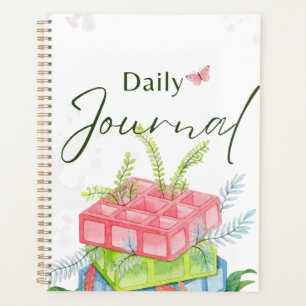 Knus Wafel & Botanische Tuin Whimsische Esthetiek Planner
