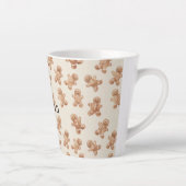 Knus warme kerst-gingerkoekjes latte mok (Rechts)