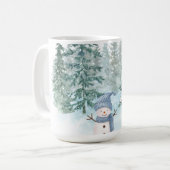 Knus Winter Koffiemok (Voorkant links)