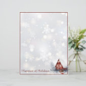 Knus winterhuisje op maat gemaakte Kerstmis (Staand voorkant)
