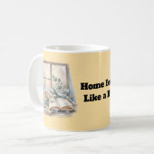 Knus Winterraam Aquarel Koffiemok (Voorkant links)