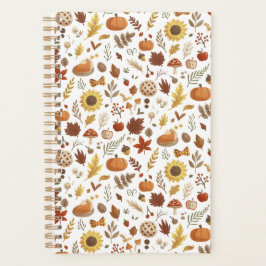 Knus Witte Herfst Oogst Thanksgiving Planner