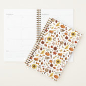 Knus Witte Herfst Oogst Thanksgiving Planner (Display)