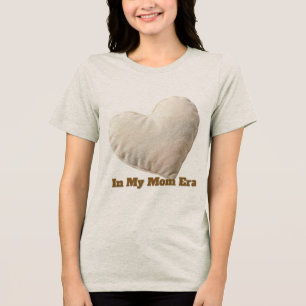 Knus Zacht Hart Minimalistische Mama Deken Tri-Blend Shirt