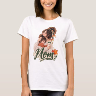 Knusge Herfst Moeder & Dochter Herfst Liefde T-shirt
