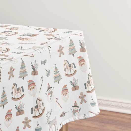 Knusje Boho Kerstmis Tafelkleed (Voorbeeld)