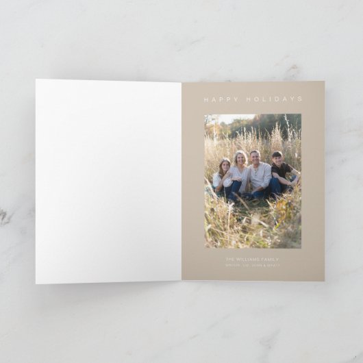 Knusje Corgi - Kerstwarmte Feestdagen Kaart (Binnen)