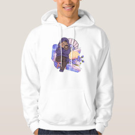 Knuspaardige Paarse Hoodie & Egel Knuffels