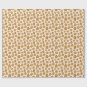 Knuspelecte Peperkoekmannenkoekjes Cadeaupapier (Vlak)