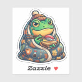 Knusper Sushi Kikker Sticker (Vel)